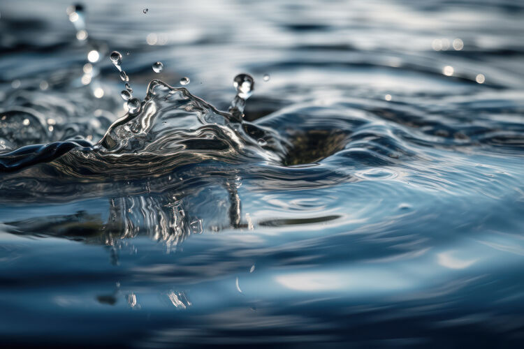 Splash of Crystal Clear Spring Water